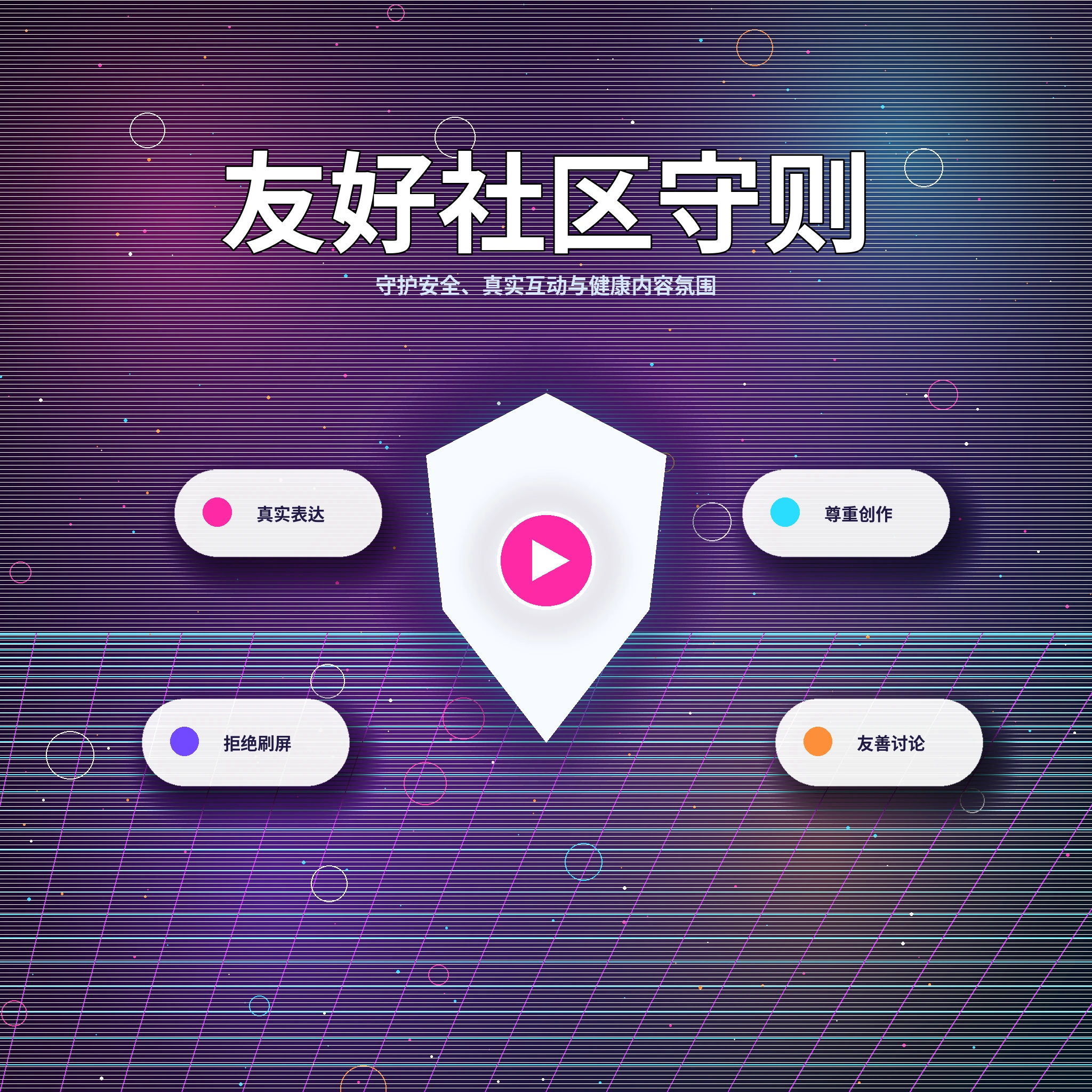 用户围绕影像内容友好交流